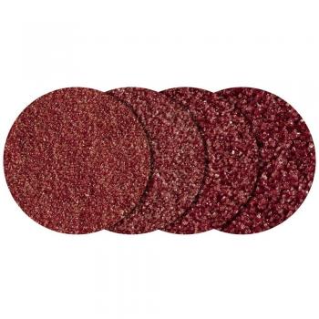 Pack de 8 disques abrasifs Wolfcraft 50 mm