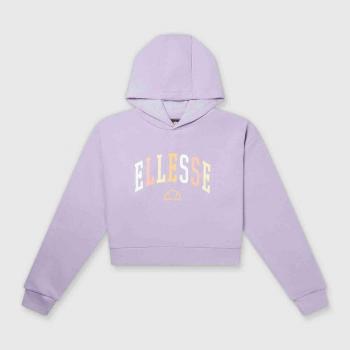 Sweatshirt Infantil Ellesse – Estilo Crop, Capucha Azul