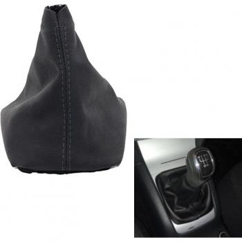 Skoda Octavia A5 A6 MK2 Facelift Leather Shift Lever Cover