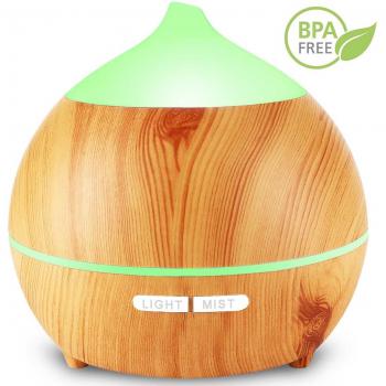 Diffusore Essenze Avaspot 250ml Legno e Luci RGB per Ufficio