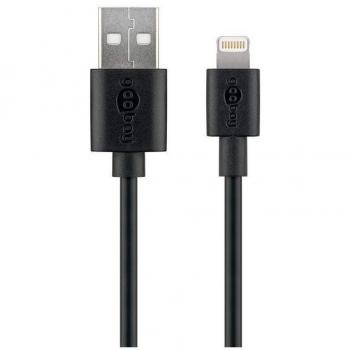 Goobay 40908 Cable de carga Lightning para dispositivos Apple (3 m)