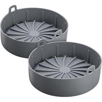 Silicone Pot for Air Fryer, 2 Pieces, 7.5 Inch