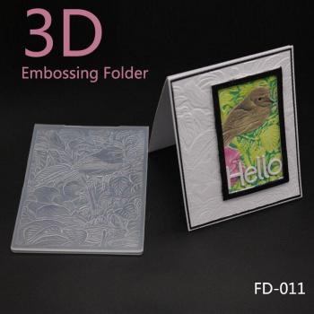 Plastic Embossing Folder for Scrapbooking