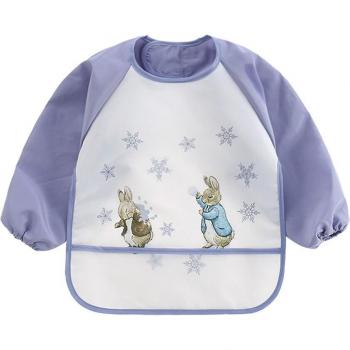 Artistic Baby Bib with Cartoon Design