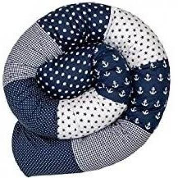 ULLENBOOM ® Baby Kuschelschlange Anker Blau 200x13 cm