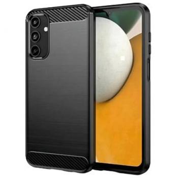 Capa de Silicone com Textura de Fibra de Carbono para Galaxy A15