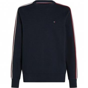 SHADOW GS Streifen‑Sweatshirt (Tommy Hilfiger) – farbige Ärmelakzente