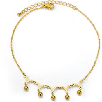 Adjustable Bohemian Bead Anklet