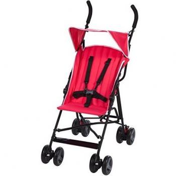 Safety 1st Flap Lightweight Baby Stroller Reclinable with Umbrella Cover, 6 months, Pink Moon