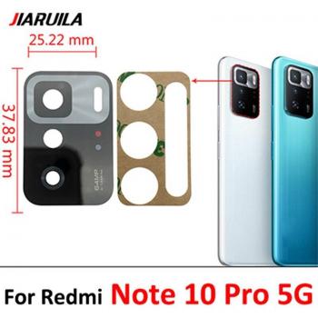 Lente de Cristal de Repuesto para Xiaomi Redmi Note 10S