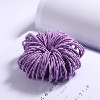 100PCS Kids Safe Elastic Hair Bands