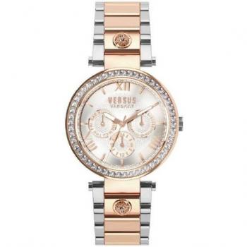 Versus Versace Women's Pink Crystal Watch
