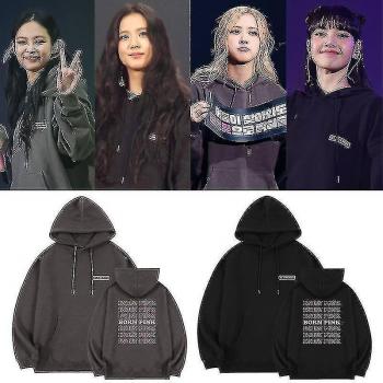 Sudadera Negra con Capucha Blackpink