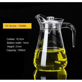 Clear Pitcher for Cold Beverages