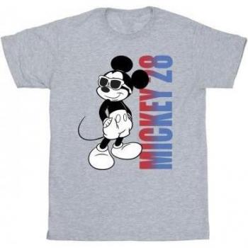 Disney Mickey Mouse Gradient T-Shirt 12-13 Grey