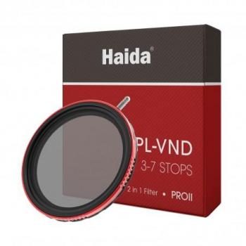 Haida 77mm PROII 3-7 Stops CPL-VND Filter