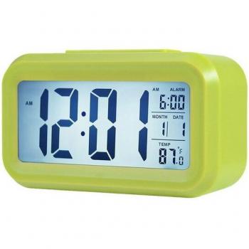 Réveil d’appoint 4,5 LCD, batterie interne, veilleuse intégrée