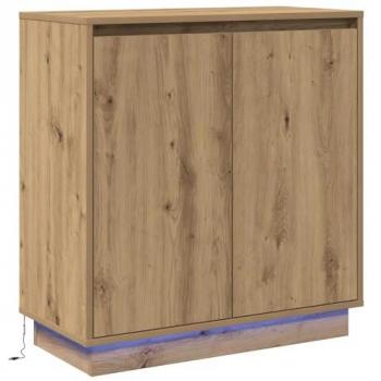 VidaXL Holzwerkstoff Sideboard Artisan-Eiche 71 x 34,5 x 75 cm