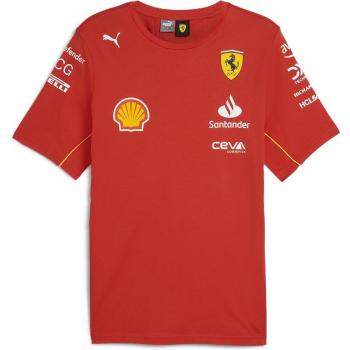 Puma Scuderia Ferrari 2024 Team T-Shirt, Men's, Medium, Red