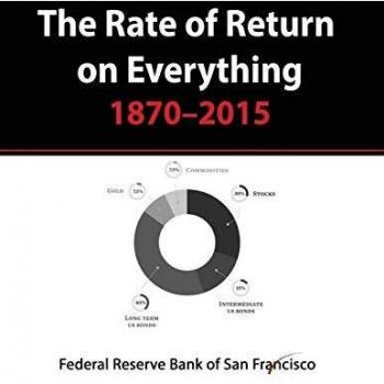 The Rate of Return on Everything, 1870-2015 : Stock Market, Gold, Real Estate, Bonds and more...