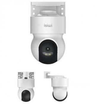 ISIWI TELECAMERA ALIMENTATA REDI ON 2K PT PER ESTERNO IR LED E SHOWCOLOR AUDIO BIDIREZIONALE SD CA