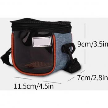 Transparent Mesh Pet Carrier for Hamsters