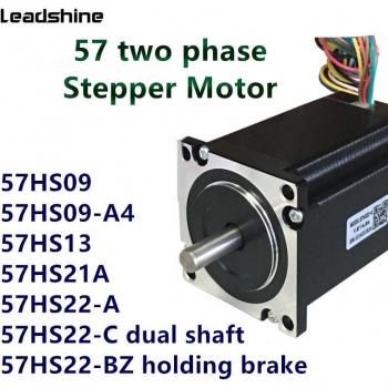 Motor Stepper Leadshine 57DM542 con Conductores 2F y Modelos 09,13,21,22