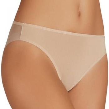 Braga bikini mini invisible Ysabel Mora 19600 M Piel, braga bikini mini con detalles de tul en color piel, fabricada por Ysabel Mora