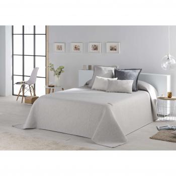 Couvre-lit coton perle 230x270