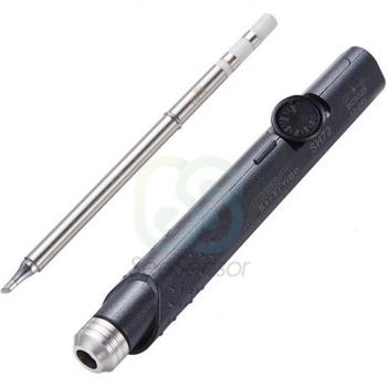 Mini estación de soldadura SH72, 65W, DC12-24V, temperatura ajustable, 220-400 grados