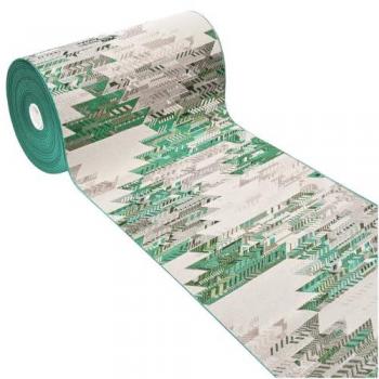 Tapis de Cuisine Gobelin Vert Lavable 54x240 cm