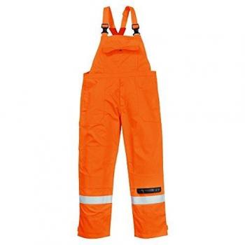 Portwest FR27ORR4XL Bizflame Plus Bib and Brace, 4X-Large, Orange