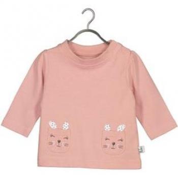 Maglia rosa a maniche lunghe BLUE SEVEN