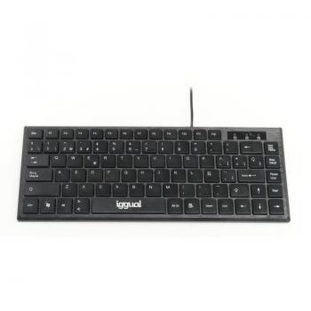 Teclado TKL Slim USB negro