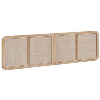 VidaXL Headboard in Natural Rattan, 200x55x3cm