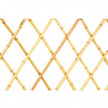 Traliccio estensibile in bamboo VERDEMAX per piante e fiori metri 1,80 x 0,60