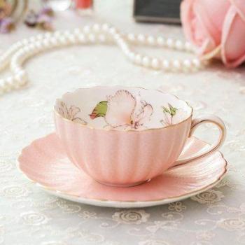 Rosa Roma Té Negro Taza de Calabaza
