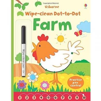 Wipe-Clean Dot-to-Dot Farm