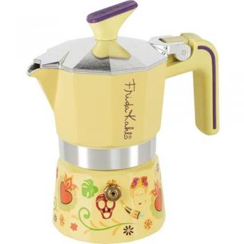 Pedrini Frida Kahlo Gelb 1TZ Kaffeekocher