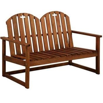 Panca da Esterno in Massello di Acacia 110 cm