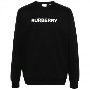 Sweatshirt BURBERRY Homme Imprimé Logo Noir Taille M