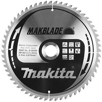 Makita Disco 255 x 2,3 cm 32Z con Ruota 1,8 mm e Angolo 5°