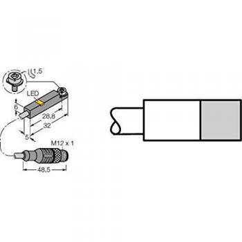 Schalter + Taster: Turck Magnetfeldsensor 4047101145410