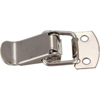 Pestillo Recto 1,6” con Cierre en Plata