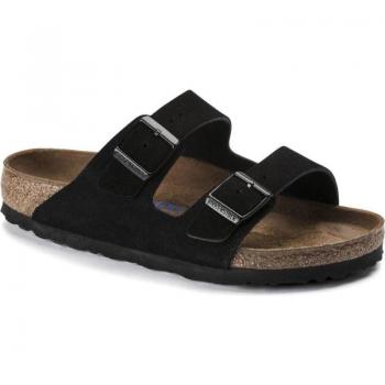 Birkenstock Arizona Noir – Semelle Souple, Cuir Suédé, Taille 41 femmes