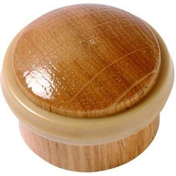 TOPE DE PUERTA CON TORNILLO CILÍNDRICOMADERA ROBLE