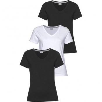 Eastwind Baumwoll-T-Shirt 3er-Set