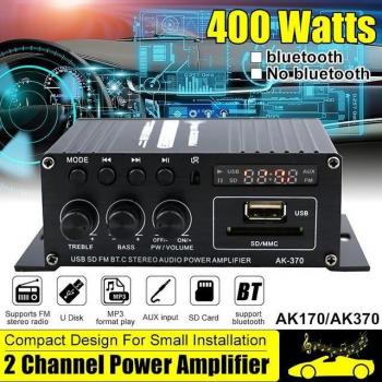 Class D Bluetooth HiFi Power Amplifier 400W*2
