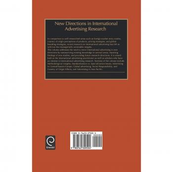 New Directions in International Advertising Research