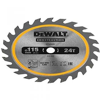 DeWalt Lame de scie circulaire 115x10x1,65mm 24T